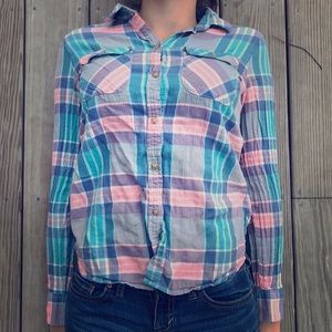 American eagle pastel flannel